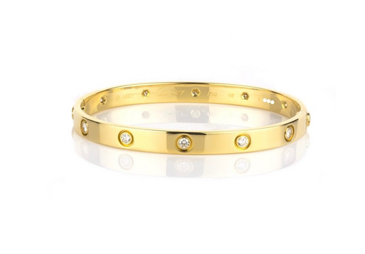 Stainless steel Gold Classic Bracelet
