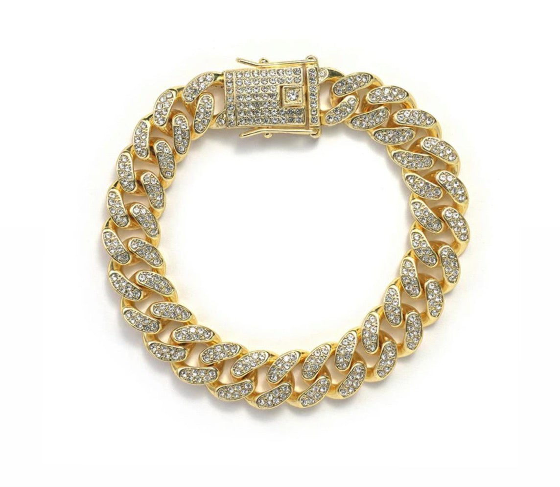 Stainless steel Gold Classic Bracelet