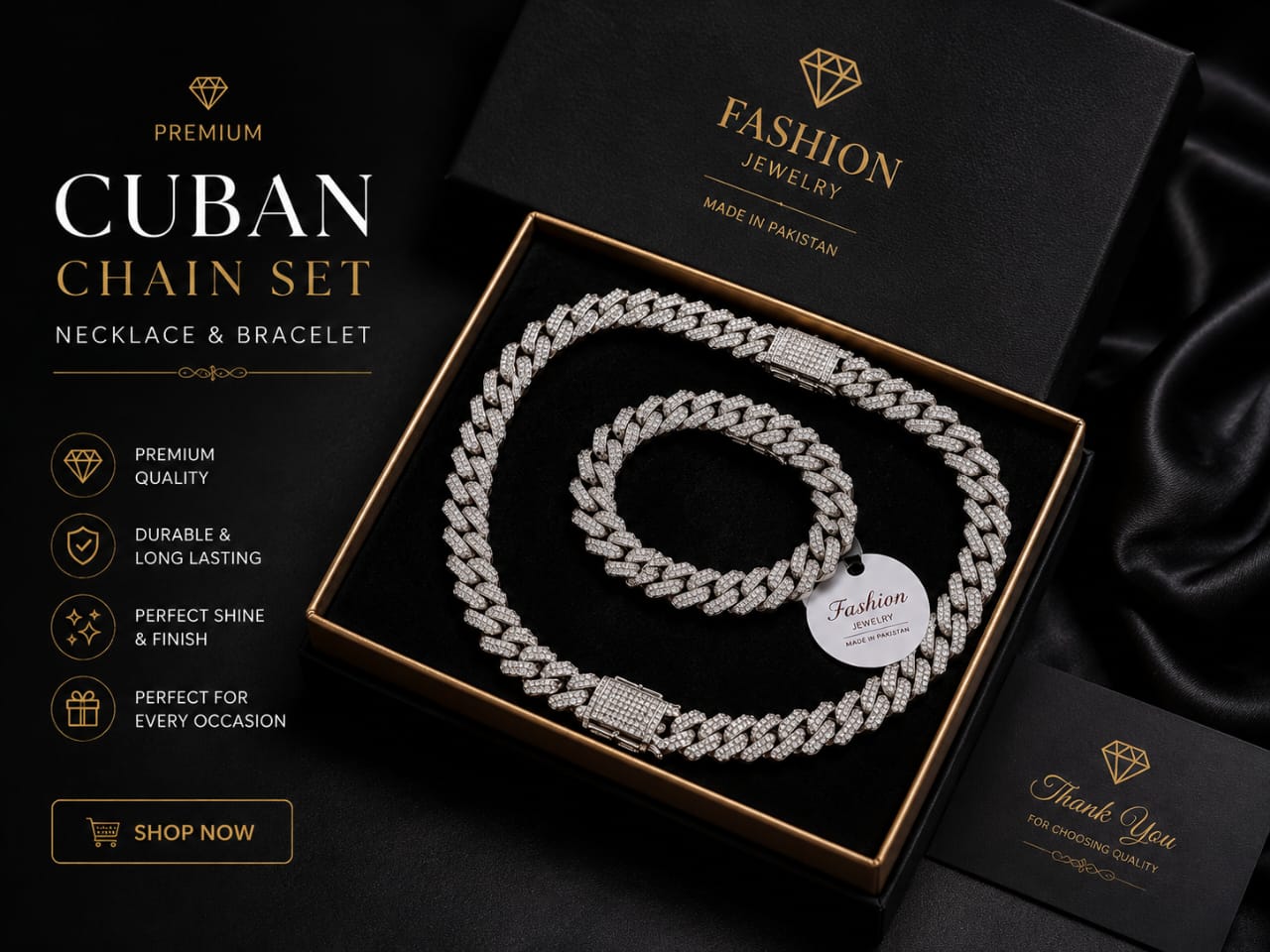 Cuban Chain set
