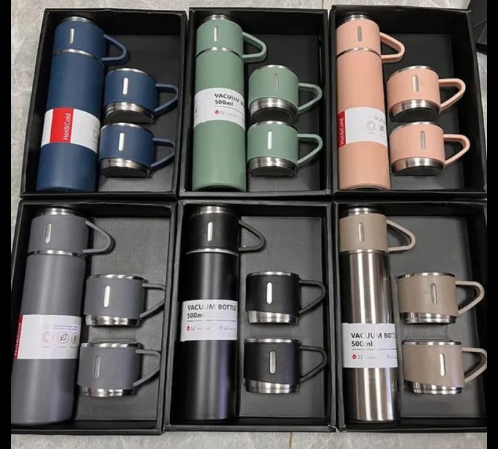 Vacuum flask set